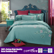 Embroidery Design Egyptian Cotton Bed Linen Bedding Set